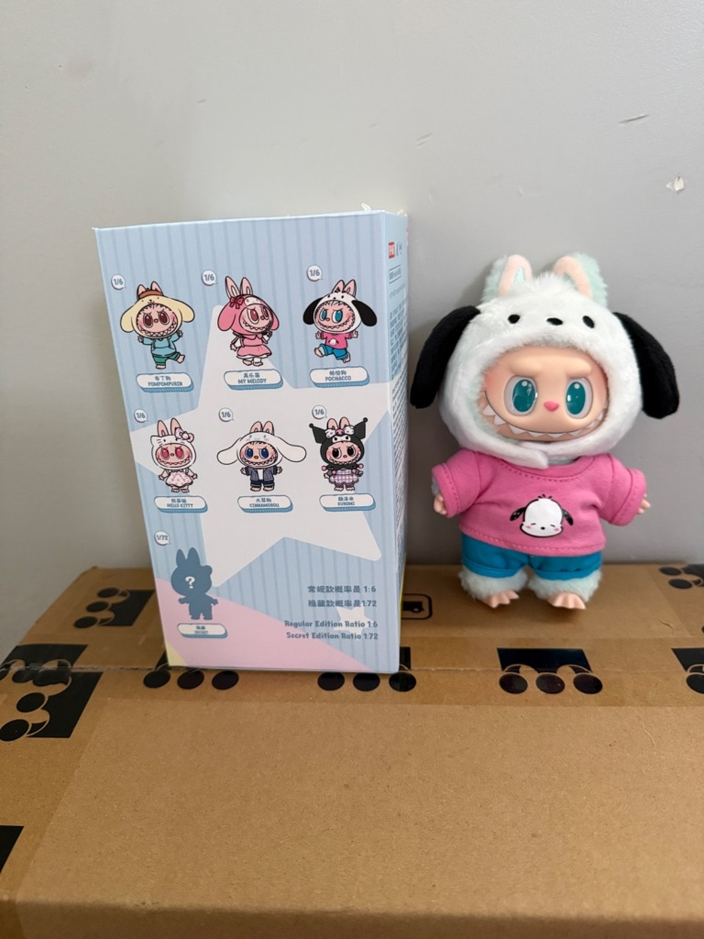 PopMart The Monsters Hello Kitty and Friends ( Pochacco)